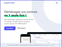Tablet Screenshot of papernest.com